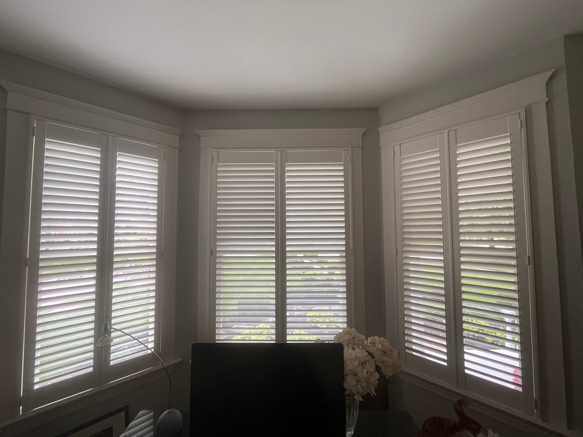 Plantation Shutters on Bay Windows Done Right