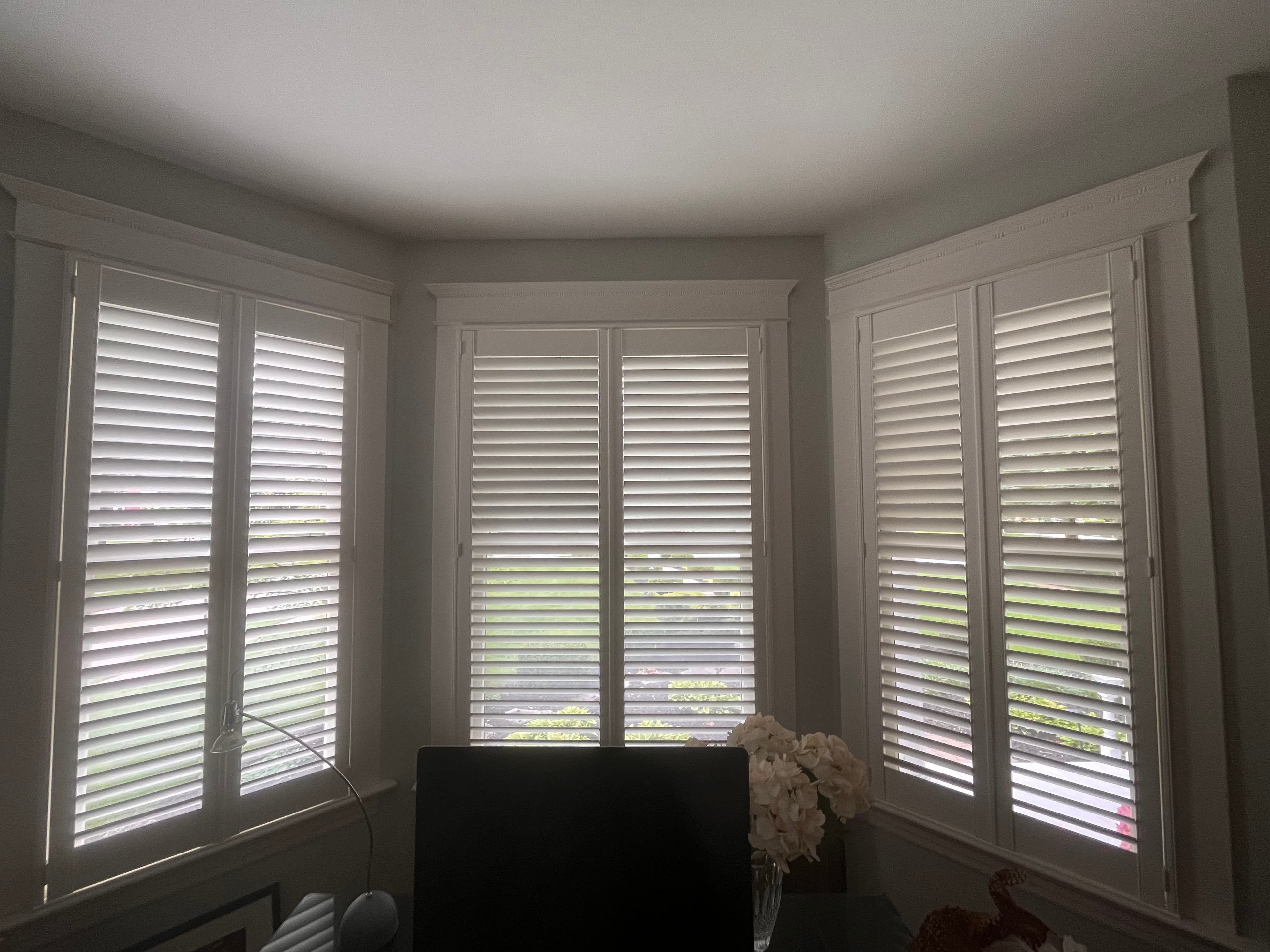 Project Plantation Shutters on Bay Windows Done Right image