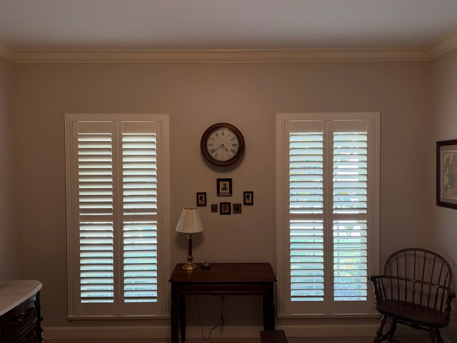 Custom Plantation Shutters Installed in a St. Louis Home image