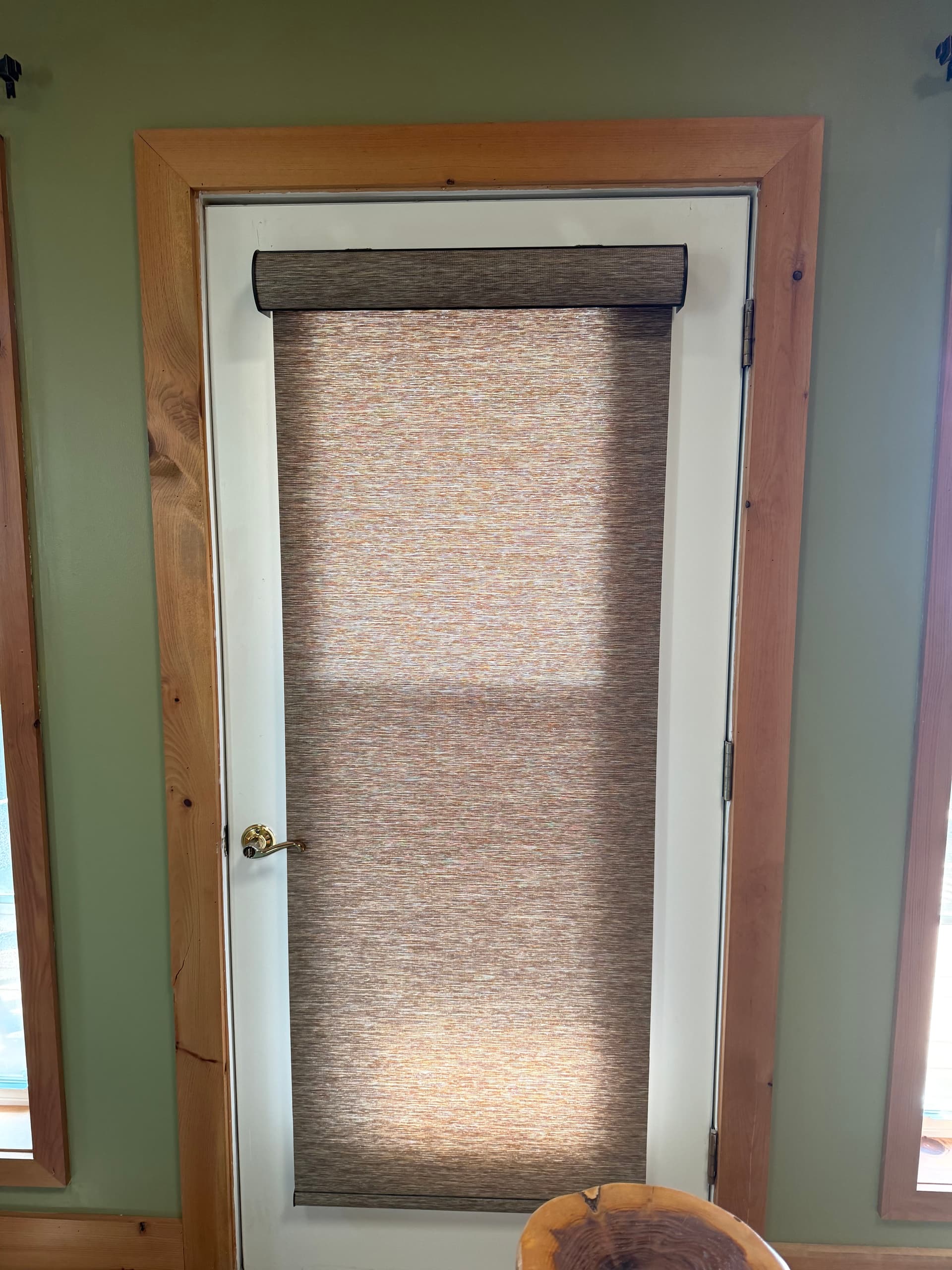 Gallery photos for Natural Woven Roller Shades at Lake of the Ozarks: Image #2