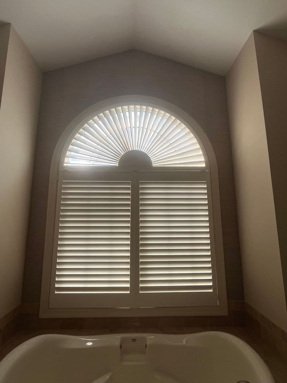 Custom Plantation Shutters for Specialty Windows in St. Louis image